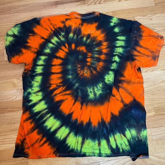 handmade tie dyed unisex tshirt candy corn halloween 3XL - Picture 6 of 6